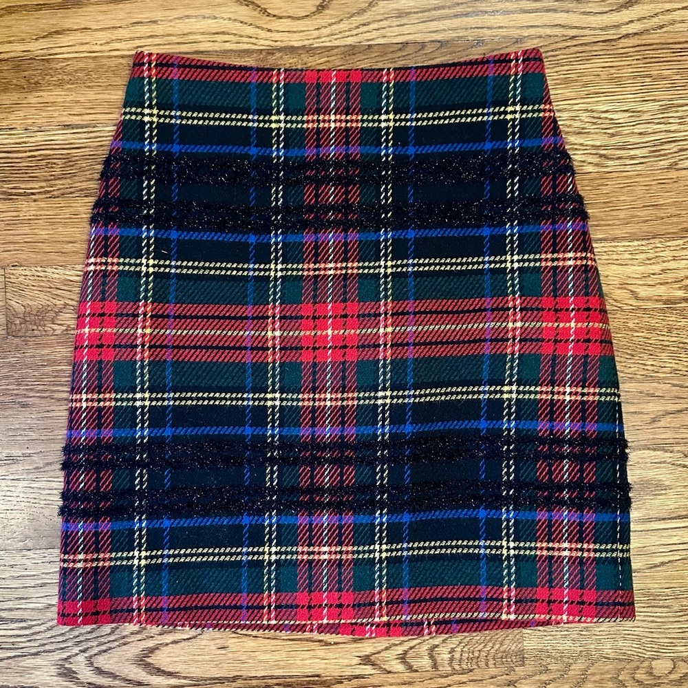 J.Crew Plaid Skirt
